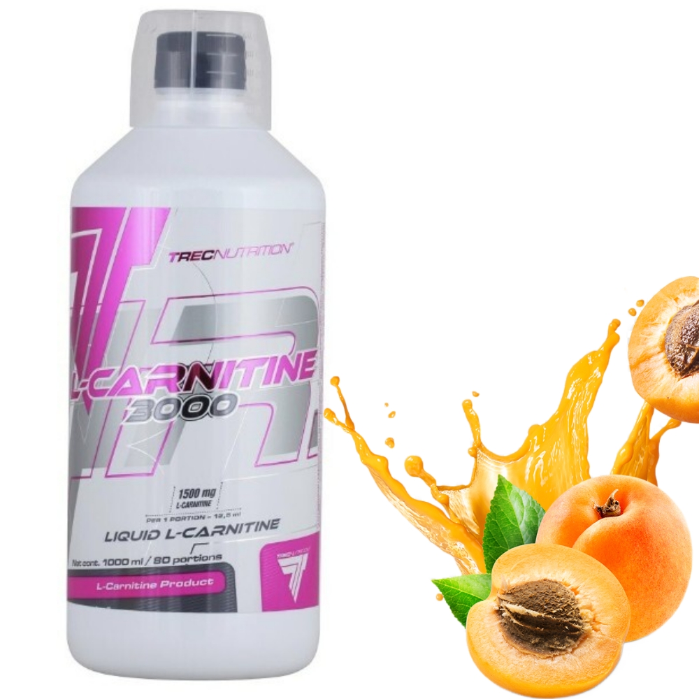 L-карнитин Trec Nutrition Л-карнитин 3000 (L-Carnitine) 1000 ml Абрикос